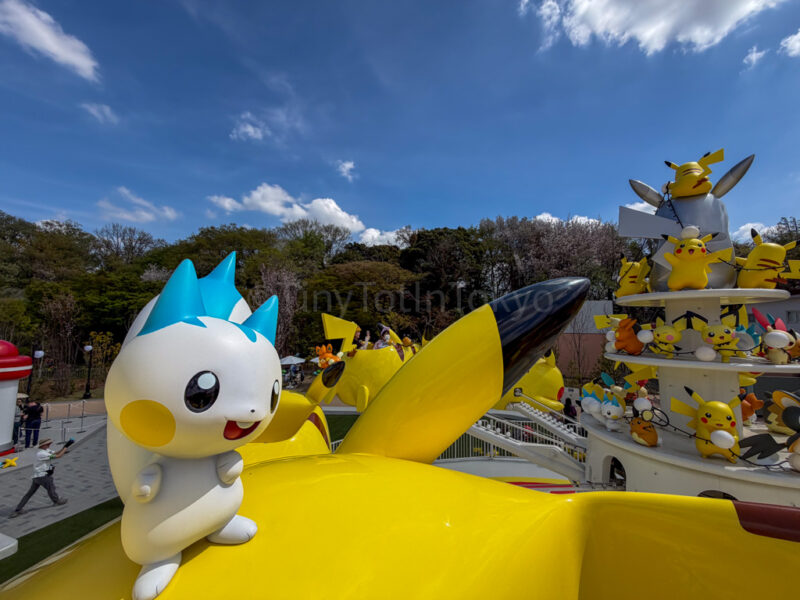 pikachu ride at pokepark kanto