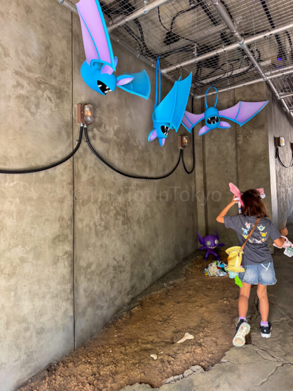 a child and zoobat at pokepark kanto