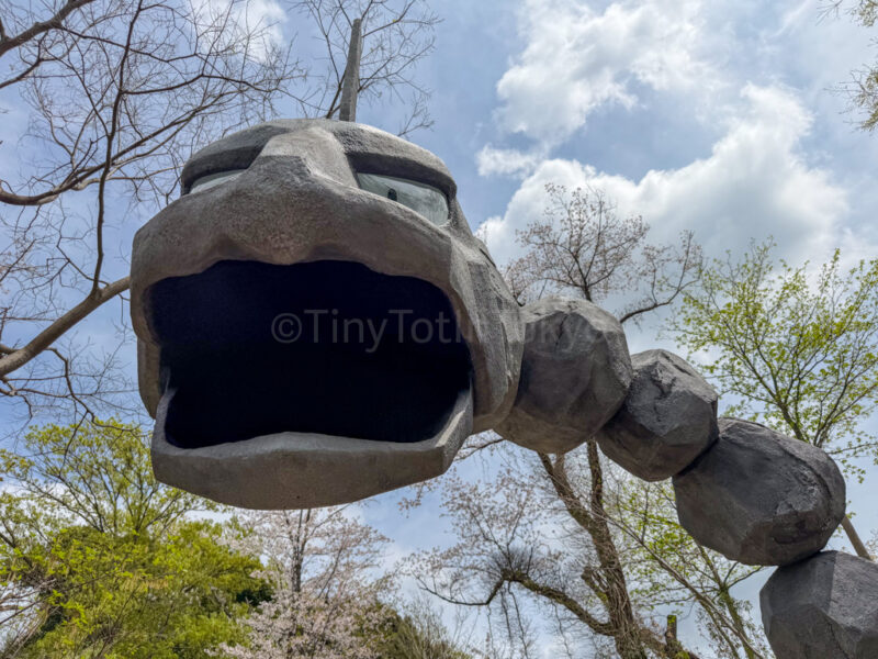 Onyx at pokemon forest in pokepark kanto