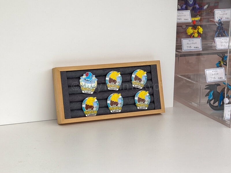 collectable pins for exchange at pokepark kanto