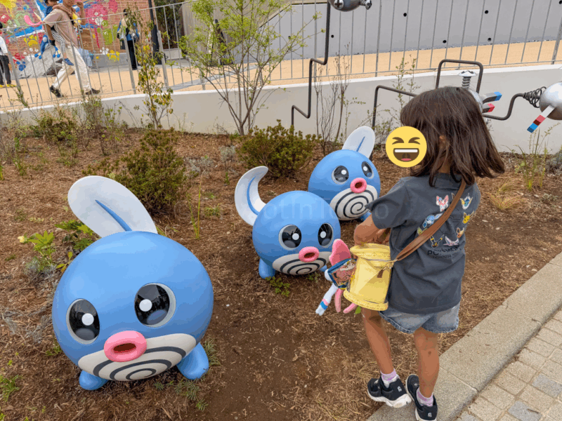 a child with polywhirls at pokepark kanto