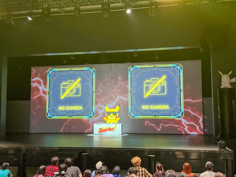 Pika Pika Sparks Show at Sedge Gym pokepark kanto