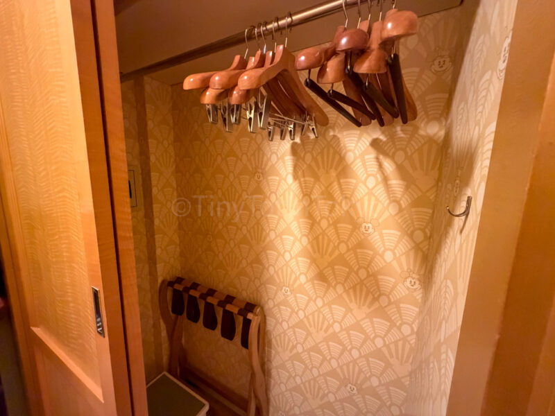 closet at tokyo disney ambassador hotel