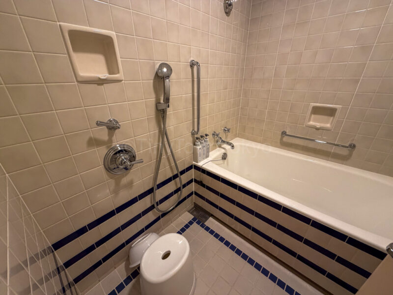 bathtub at Disney Ambassador Hotel