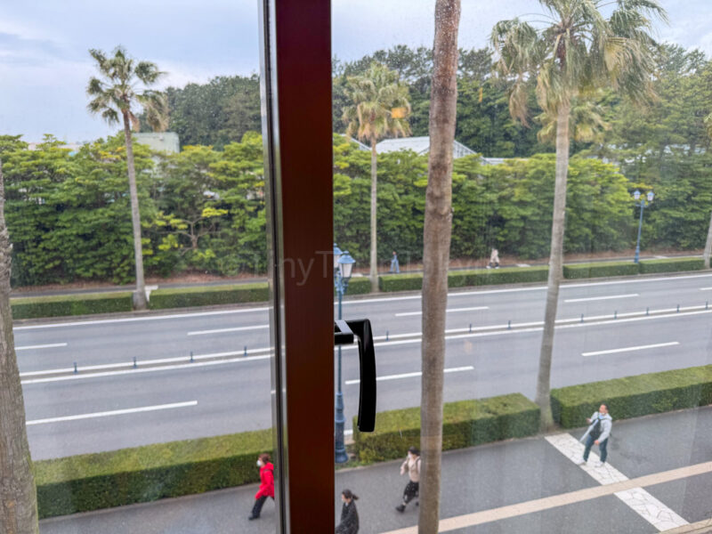 view from room at Disney Ambassador Hotel