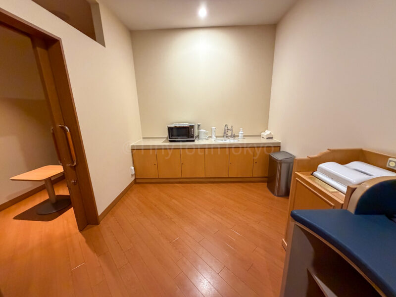 baby care room at Disney Ambassador Hotel