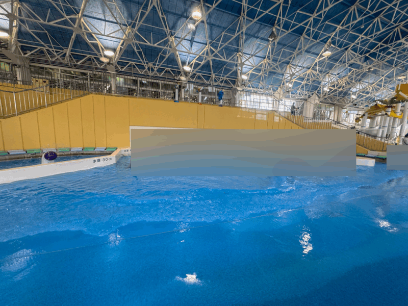 gentle wave pool for babies and toddlers at nagashima water park 