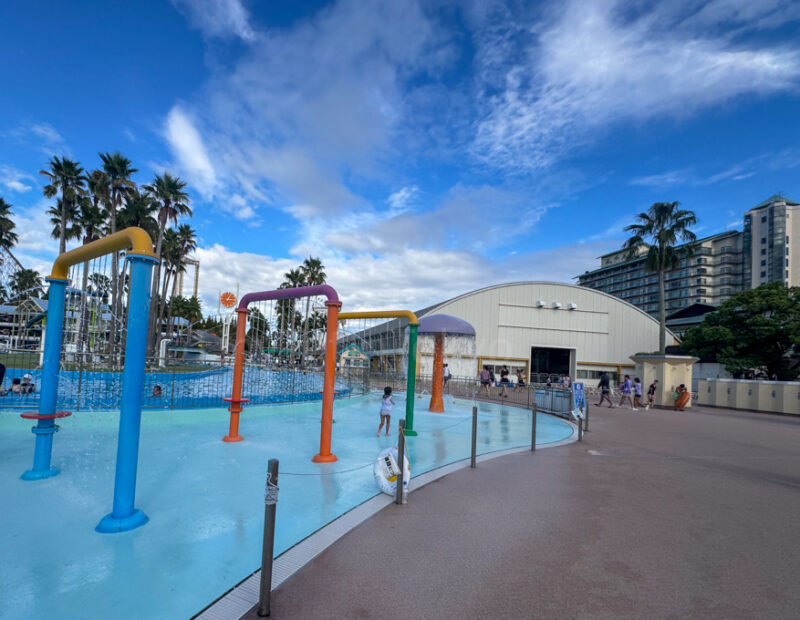 kids area at Nagashima Water Park Jumbo Seawater Pool
