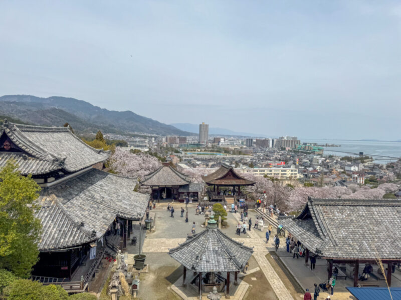 Miidera view in shiga 