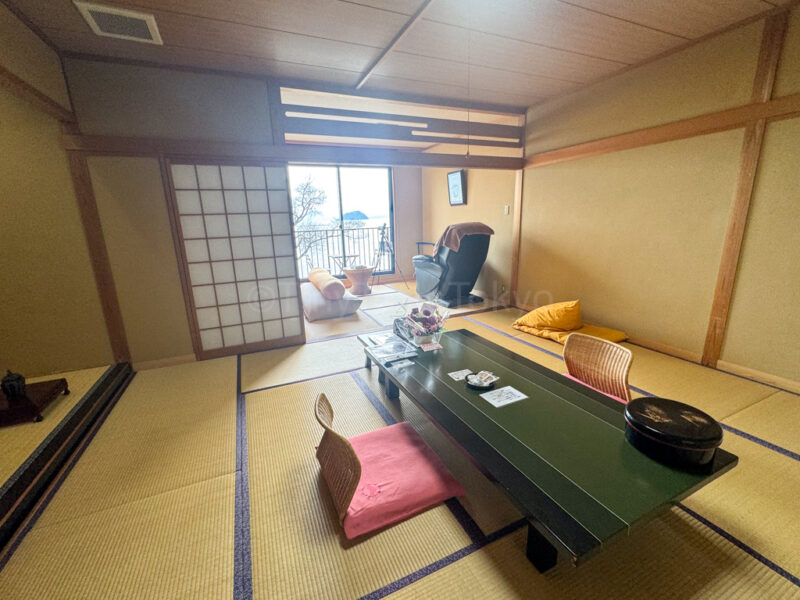 room at ryokan beniayu in shiga 