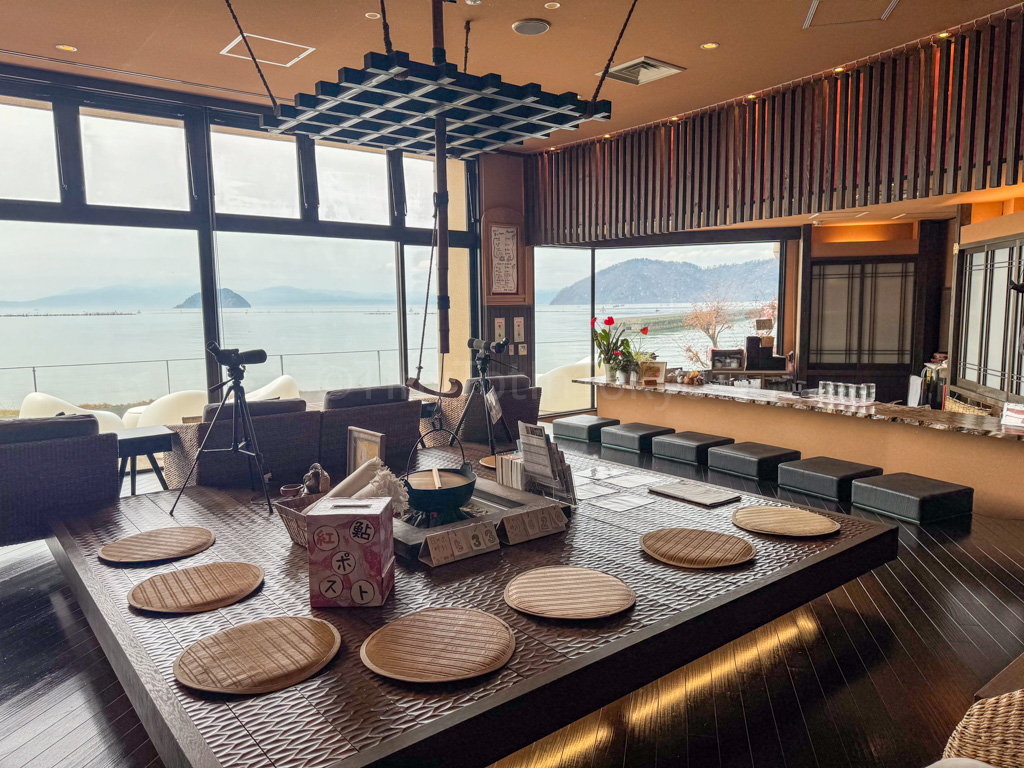 ryokan with a Lake Biwa view