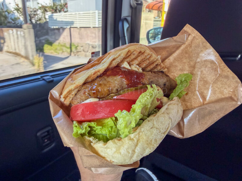 burger in sakurajima