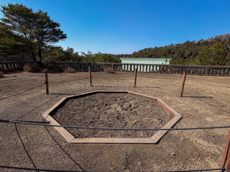 old kirishima shrine remains in kagoshima