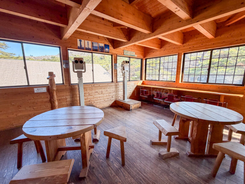 inside Takachihogawara Park Service Center