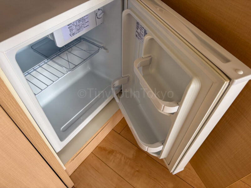 Fridge in garden terrace room at fusaki beach resort ishigaki
