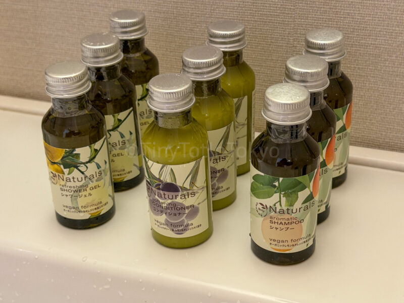Amenities in garden terrace room at fusaki beach resort ishigaki