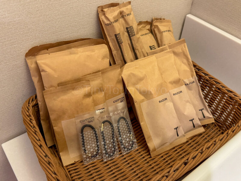 amenities in garden terrace room at fusaki beach resort ishigaki