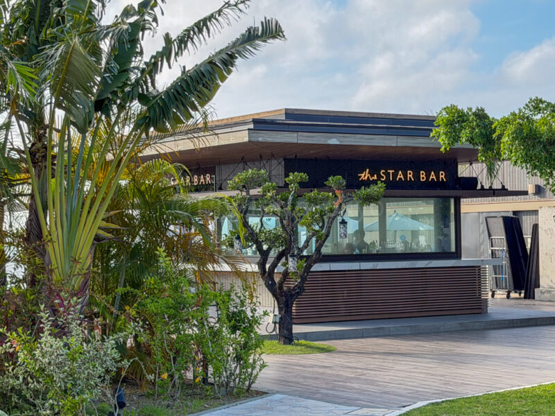 Star Bar at fusaki beach resort ishigaki