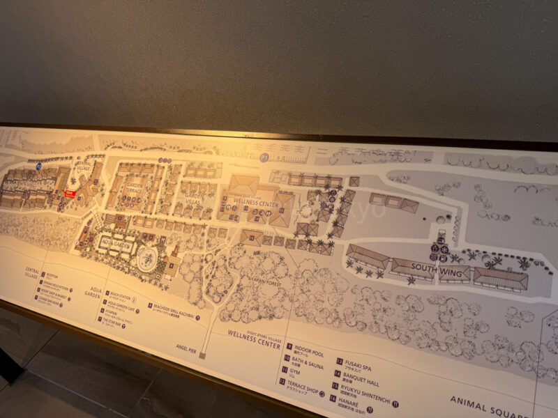 map of fusaki beach resort ishigaki