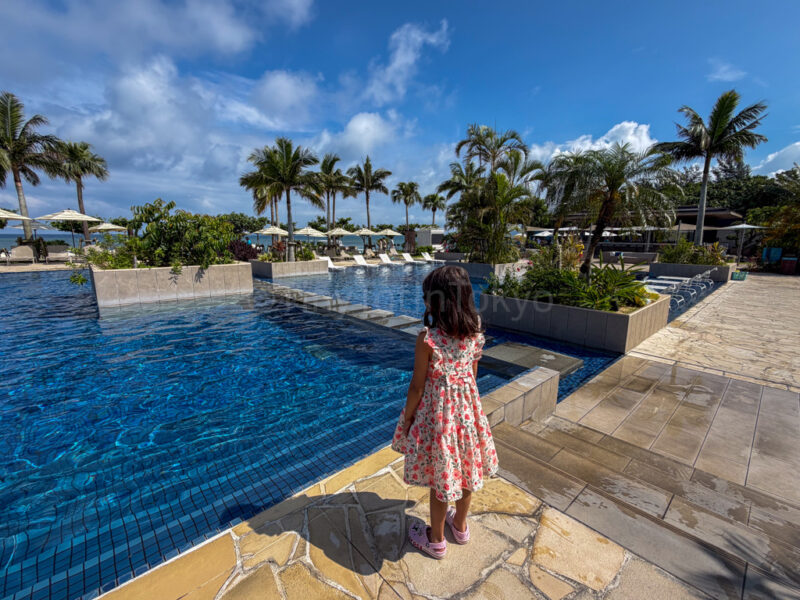 pool area at fusaki beach resort ishigaki