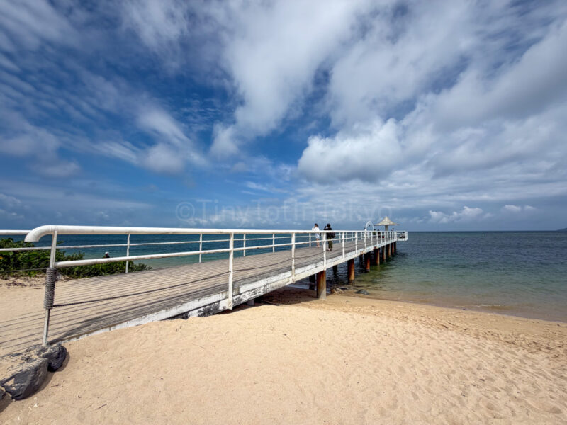 Angel Pier at fusaki beach resort ishigaki