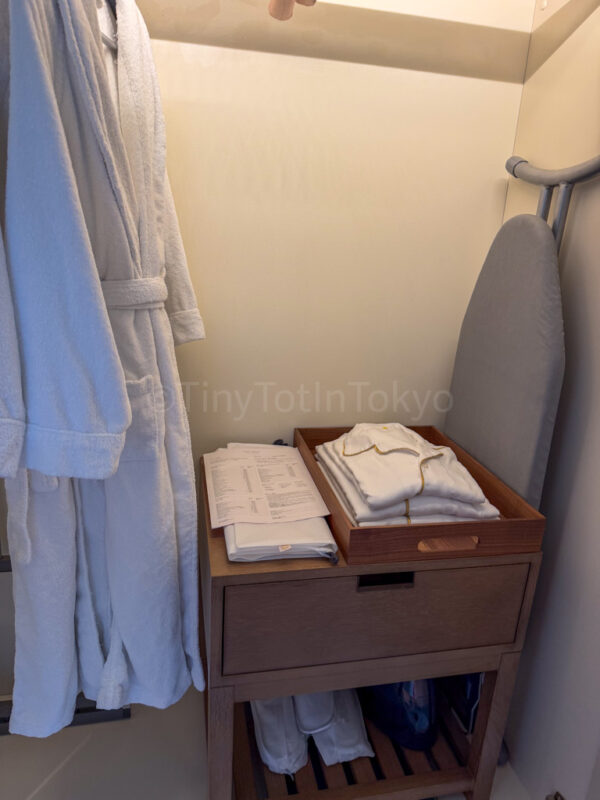 closet at ocean view room at ANA InterContinental Ishigaki Resort
