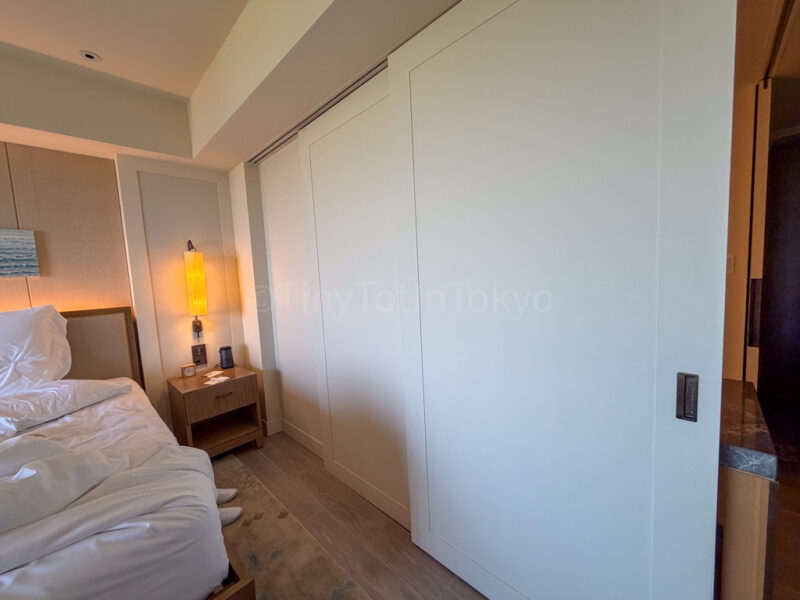 sliding door in ocean view room at ANA InterContinental Ishigaki Resort