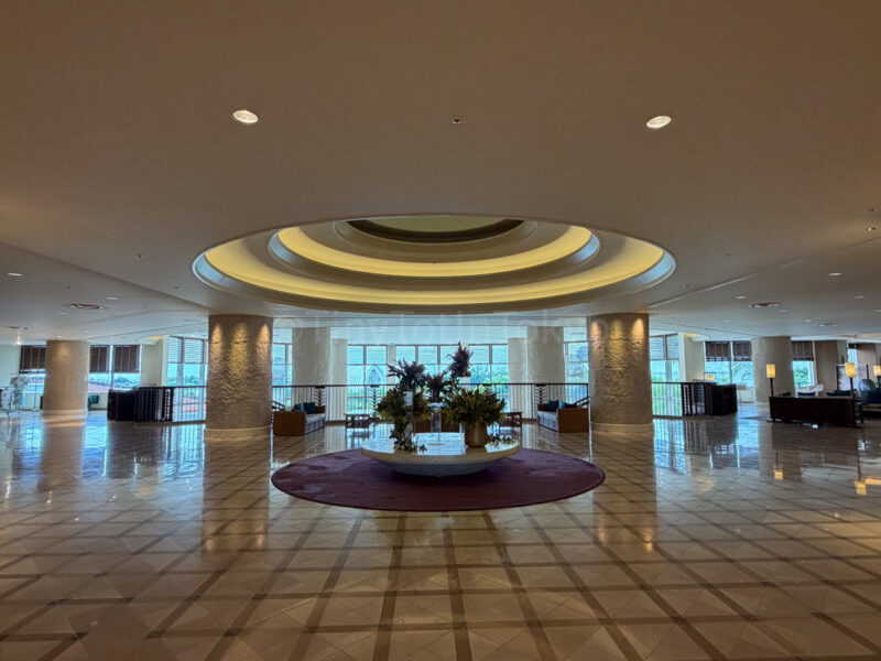 lobby in ocean wing at ANA InterContinental Ishigaki Resort