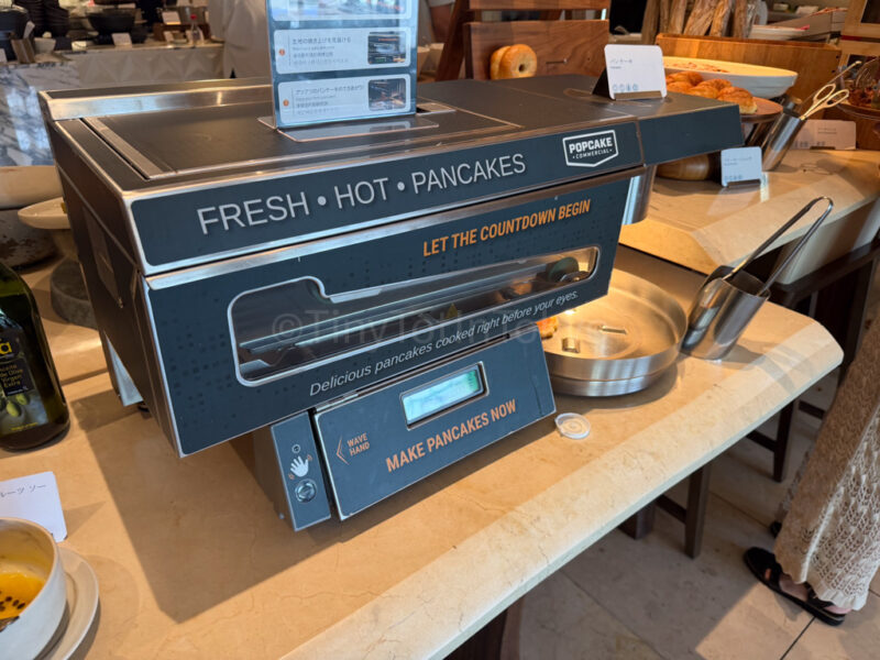 pancake maker at ANA InterContinental Ishigaki Resort