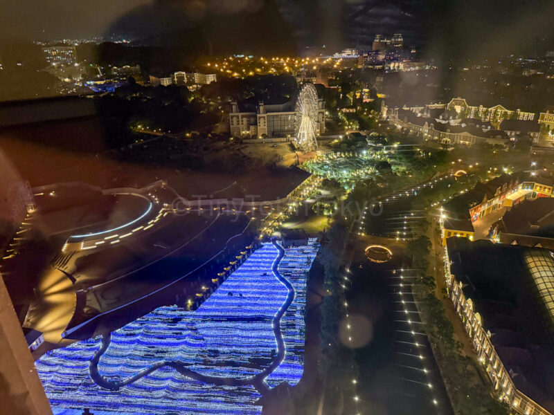 night illuminations at huis ten bosch