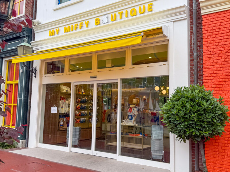 miffy boutique at Huis Ten Bosch