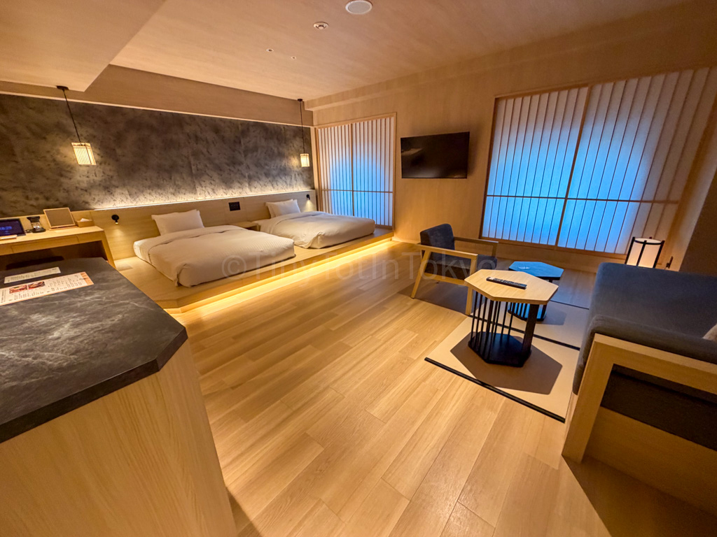 luxury floor twin room at one station hotel kumamoto