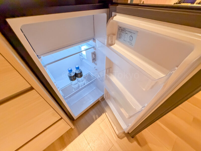 twin room fridge at one station hotel kumamoto