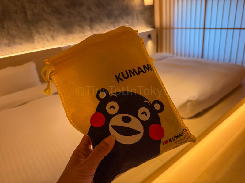 kids amenities at one station hotel kumamoto