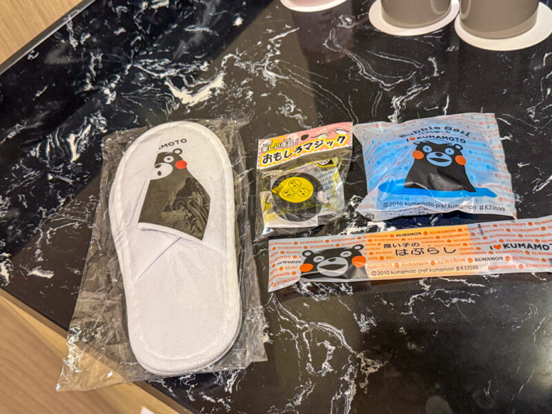 kids amenities at one station hotel kumamoto