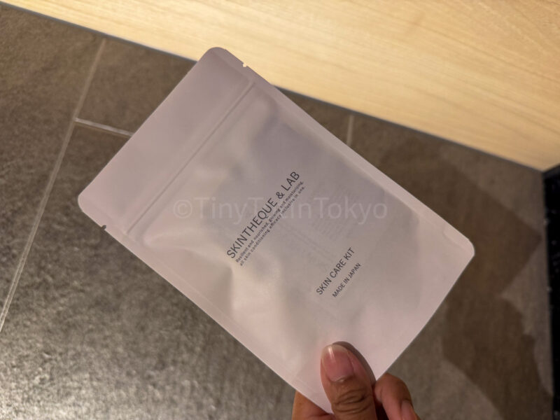 skincare at one station hotel kumamoto