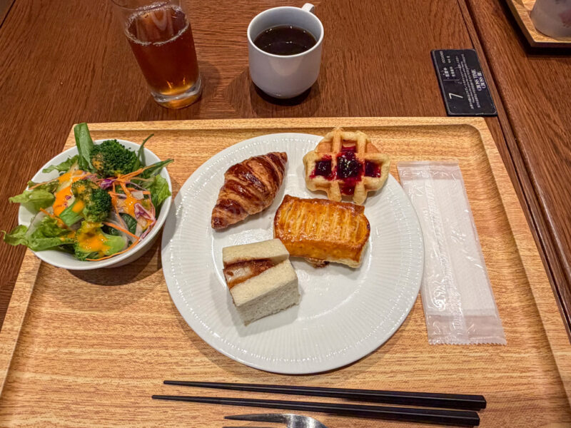 western breakfast at one station hotel kumamoto