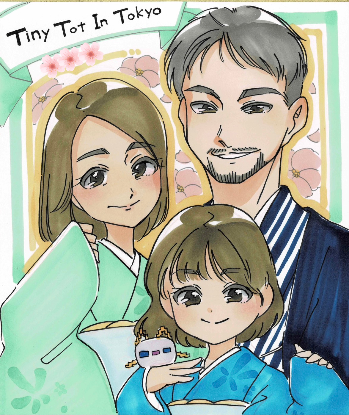 Tiny Tot In Tokyo Family
