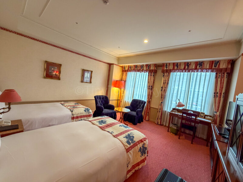 Deluxe room at Hotel Europe at Huis Ten Bosch