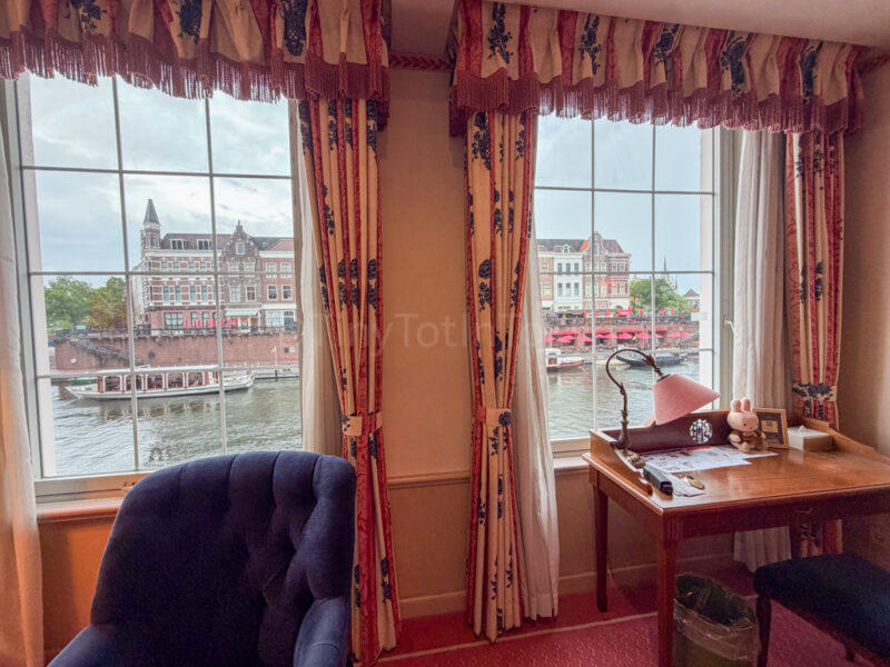 view from deluxe room at Hotel Europe at Huis Ten Bosch