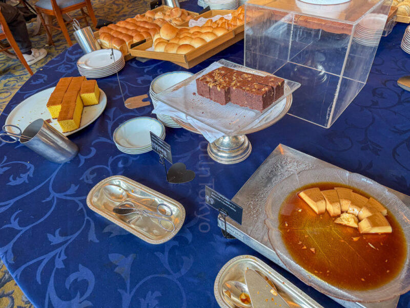 breakfast food at Hotel Europe at Huis Ten Bosch