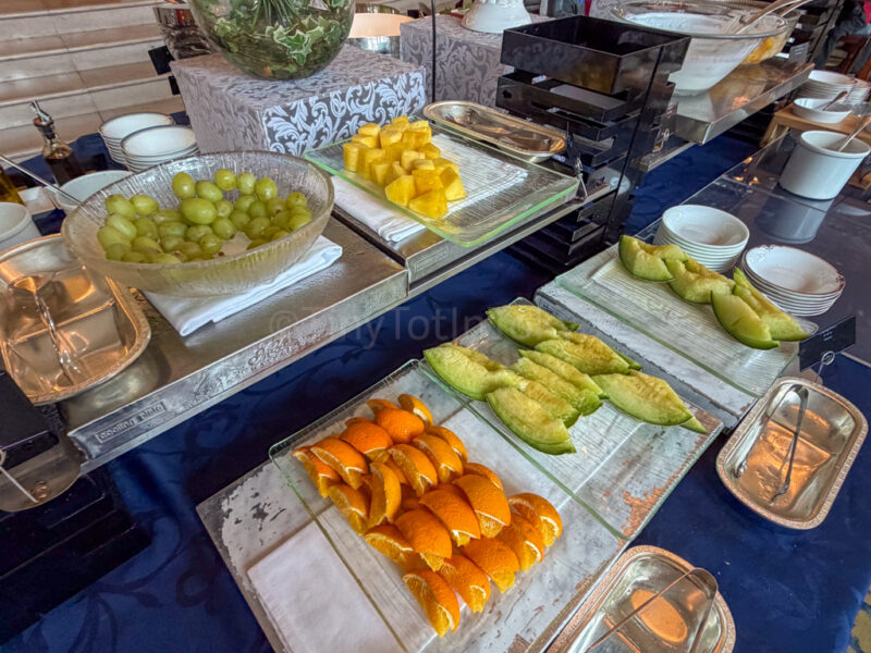 breakfast food at Hotel Europe at Huis Ten Bosch