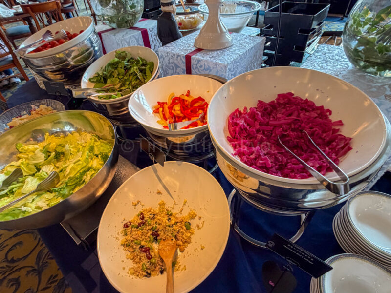 breakfast food at Hotel Europe at Huis Ten Bosch