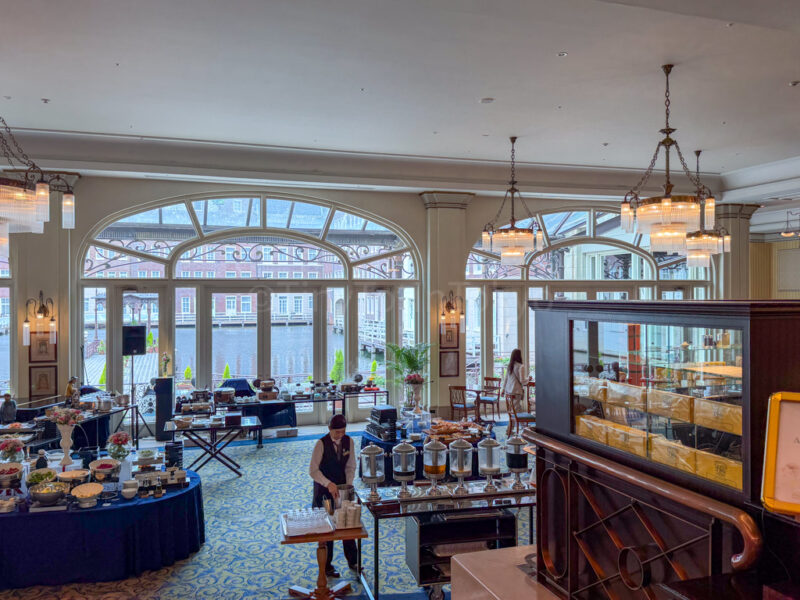 breakfast at Hotel Europe at Huis Ten Bosch