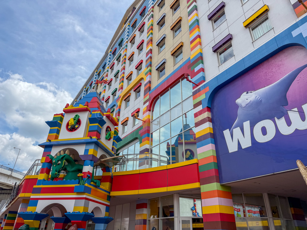 Exterior of the Legoland Japan Hotel in Nagoya