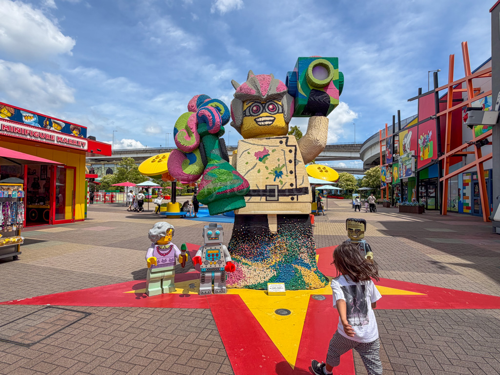 a child at LEGOLAND Japan in Nagoya