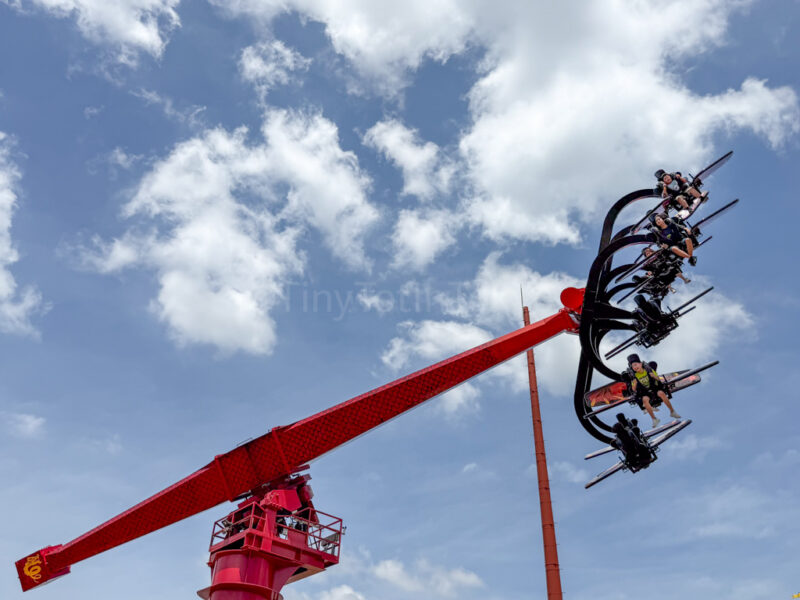 flying ninjago at legoland japan 