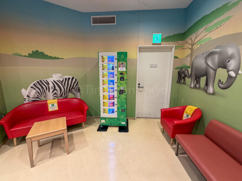 baby care room at legoland japan