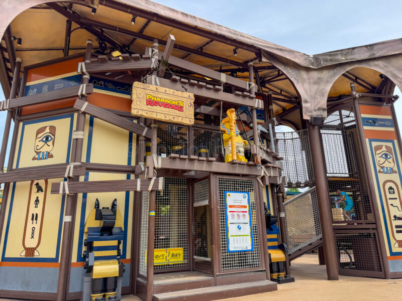 pharaoh's revenge at legoland japan 