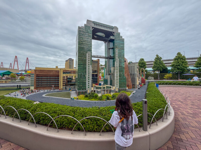 miniland at legoland japan with kids
